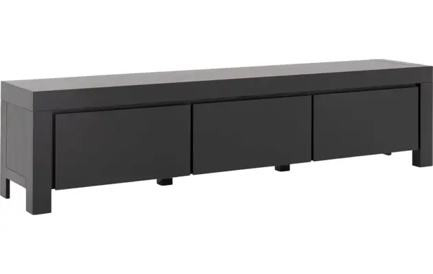 Goossens tv meubel clear zwart eiken - 8203767-02