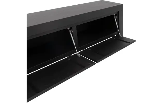 Goossens tv meubel clear zwart eiken - 8203767-06