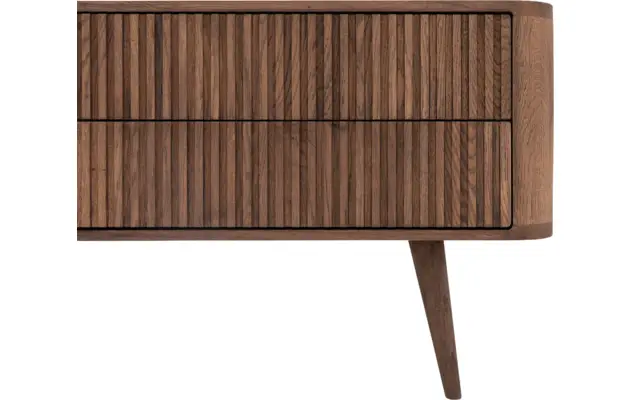 Goossens tv meubel seppe donker bruin eiken - 8203768-07
