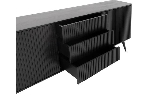 Goossens dressoir seppe zwart eiken - 8203770-05