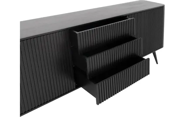 Goossens dressoir seppe zwart eiken - 8203770-05