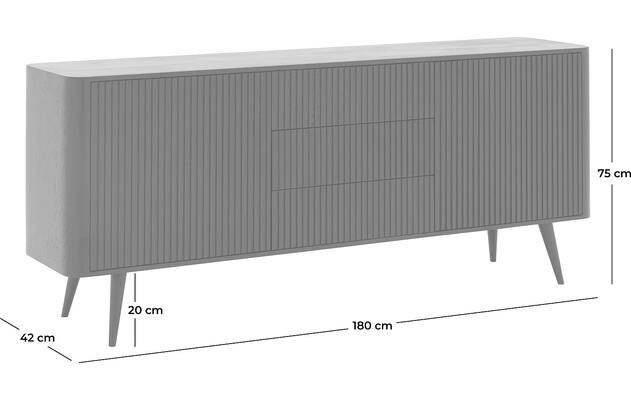 Goossens dressoir seppe wit eiken - 8203770-goossens-seppe-dressoir-eiken-50