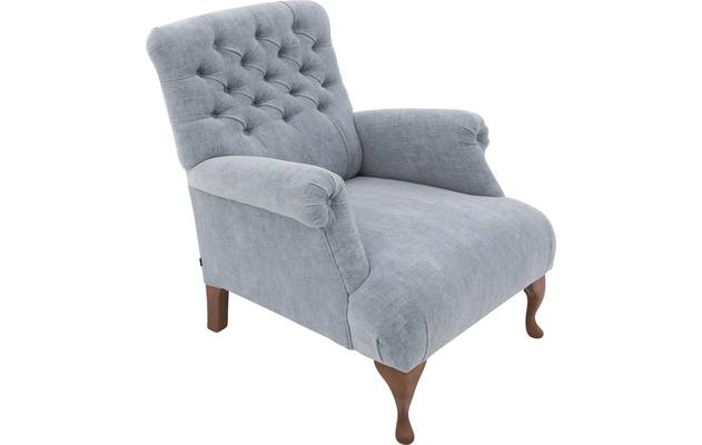 Goossens fauteuil ashton blauw stof - 8203909-05