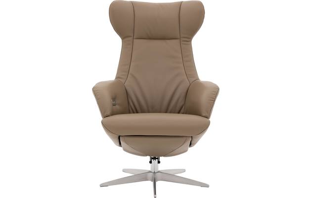 Goossens excellent relaxstoel avec bruin leer - 8203913-03