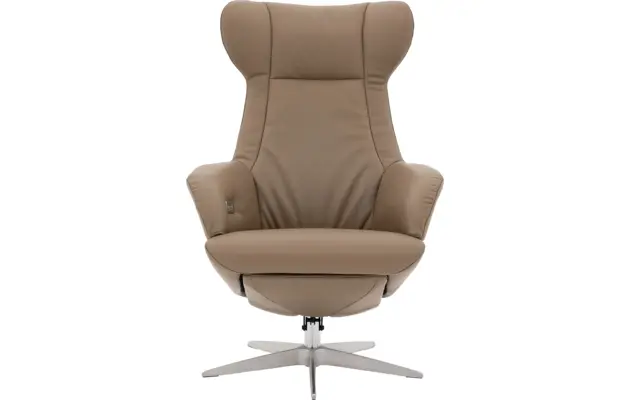 Goossens excellent relaxstoel avec bruin leer - 8203913-03