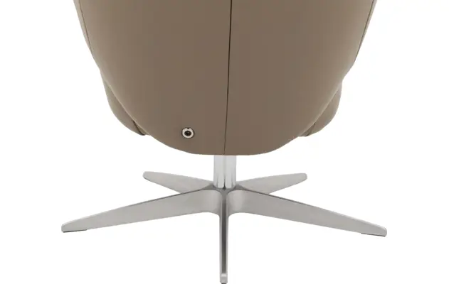 Goossens excellent relaxstoel avec bruin leer - 8203913-08