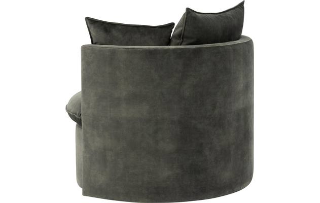 Goossens fauteuil bonne groen stof - 8204034-B-04