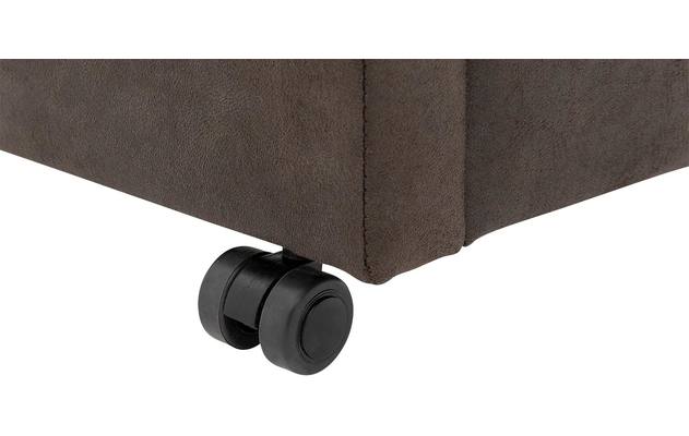 Goossens eetkamerstoel leen bruin micro leer - 8204048-05