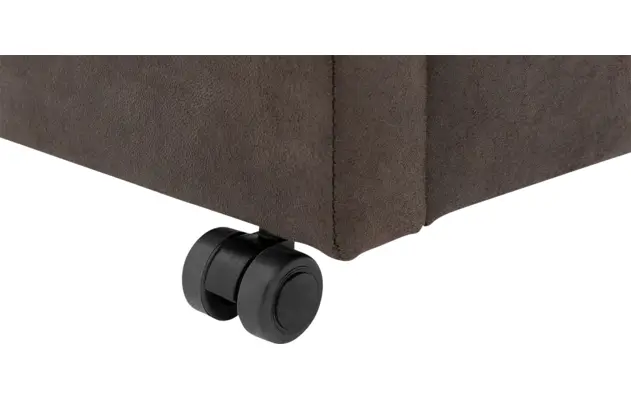 Goossens eetkamerstoel leen bruin micro leer - 8204048-05