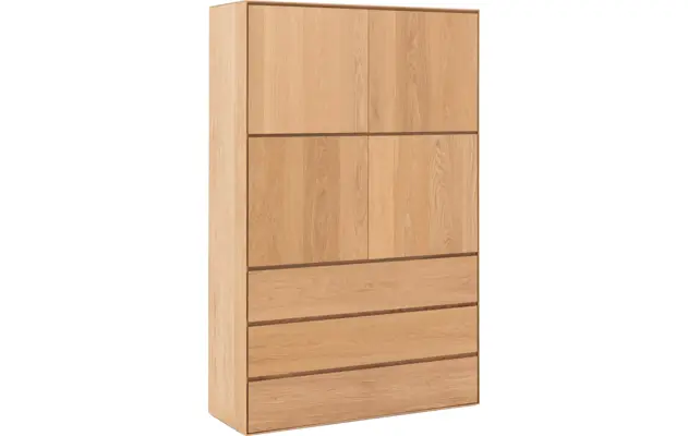 Goossens excellent opbergkast vic blank eiken - 8204325-02