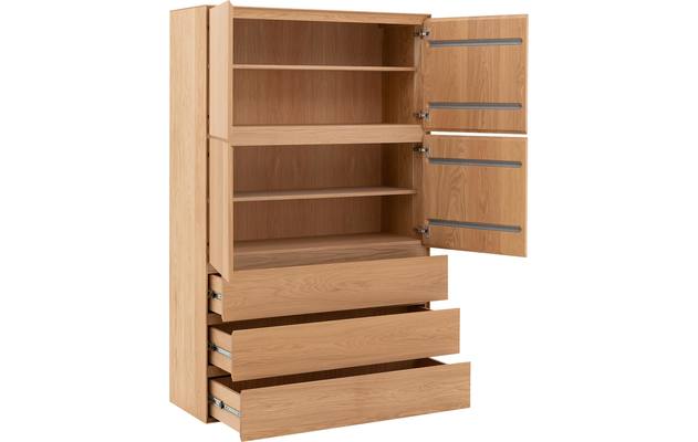 Goossens excellent opbergkast vic blank eiken - 8204325-03