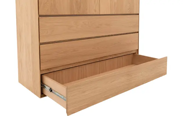 Goossens excellent opbergkast vic blank eiken - 8204325-04