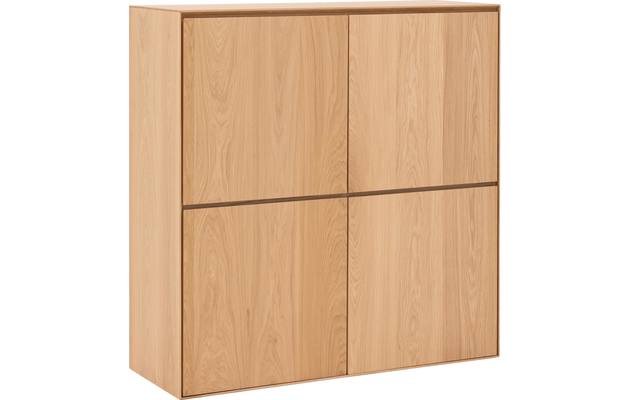 Goossens excellent opbergkast vic blank eiken - 8204326-02