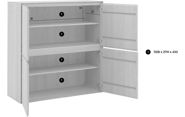Goossens excellent opbergkast vic blank eiken - 8204326-goossens-vic-opbergkast-eiken-51