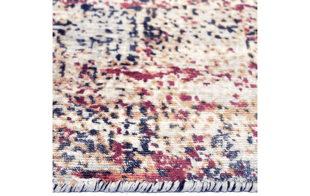 Goossens vloerkleed vera oranje viscose - 8204511-03