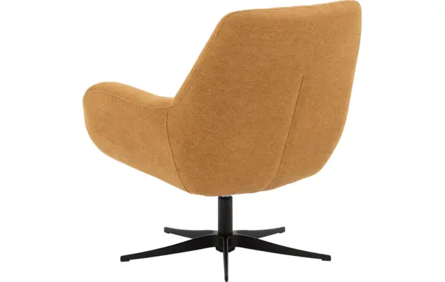Goossens draaifauteuil kamille geel stof - 8204610-A-03