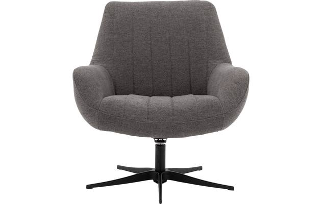 Goossens draaifauteuil kamille grijs stof - 8204611-A-01