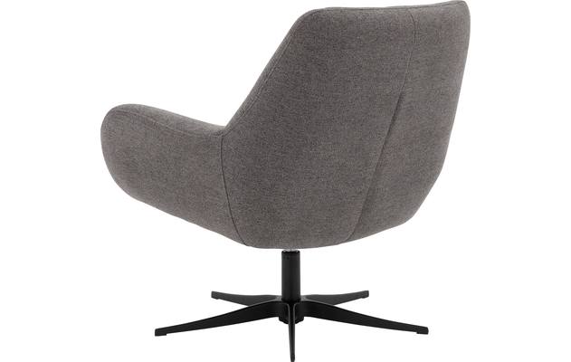 Goossens draaifauteuil kamille grijs stof - 8204611-A-03