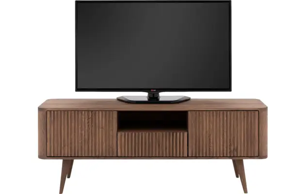 Goossens tv meubel seppe donker bruin eiken - 8204641-03