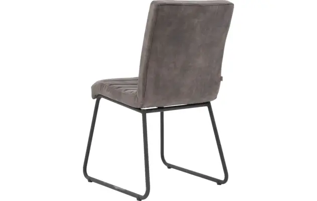 Goossens eetkamerstoel dax grijs stof - 8204655-03