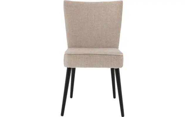 Goossens eetkamerstoel rob beige stof - 8204697-03