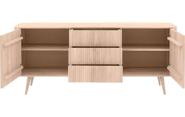 Goossens dressoir seppe wit eiken - 8204743-03