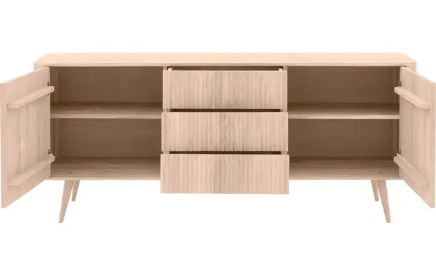 Goossens dressoir seppe wit eiken - 8204743-03