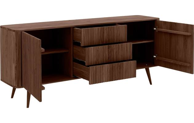 Goossens dressoir seppe donker bruin eiken - 8204744-03