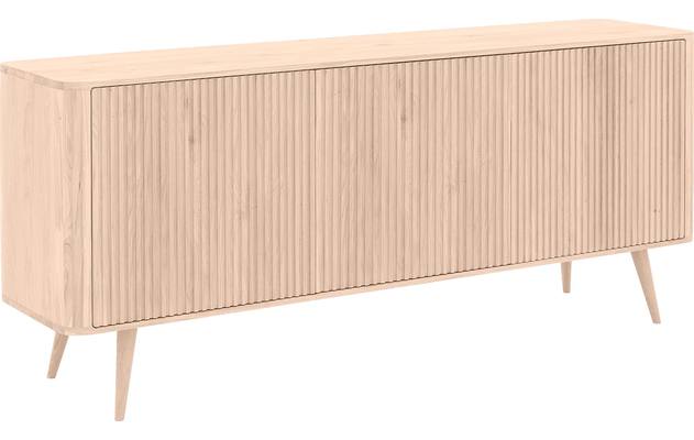 Goossens dressoir seppe wit eiken - 8204745-02
