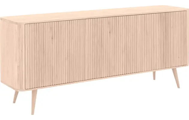 Goossens dressoir seppe wit eiken - 8204745-02