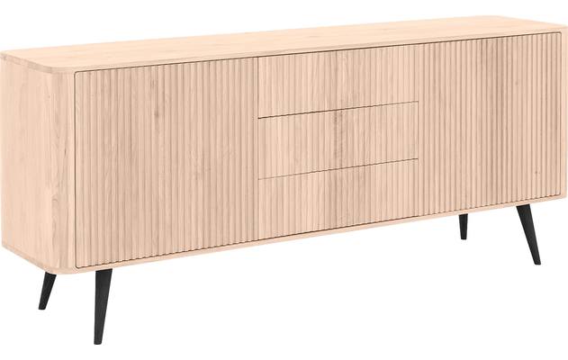 Goossens dressoir seppe wit eiken - 8204748-04