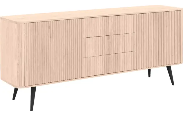 Goossens dressoir seppe wit eiken - 8204748-04