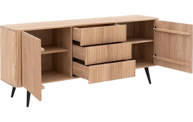 Goossens dressoir seppe wit eiken - 8204749-03