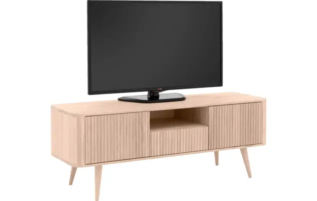 Goossens tv meubel seppe wit eiken - 8204754-04