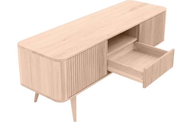 Goossens tv meubel seppe wit eiken - 8204754-07