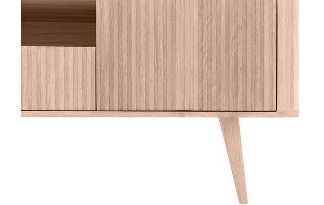 Goossens tv meubel seppe wit eiken - 8204754-09