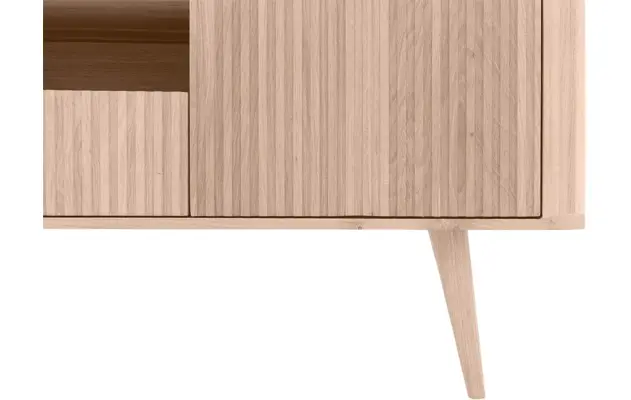 Goossens tv meubel seppe wit eiken - 8204754-09