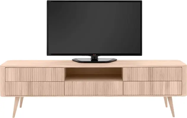 Goossens tv meubel seppe wit eiken - 8204756-03