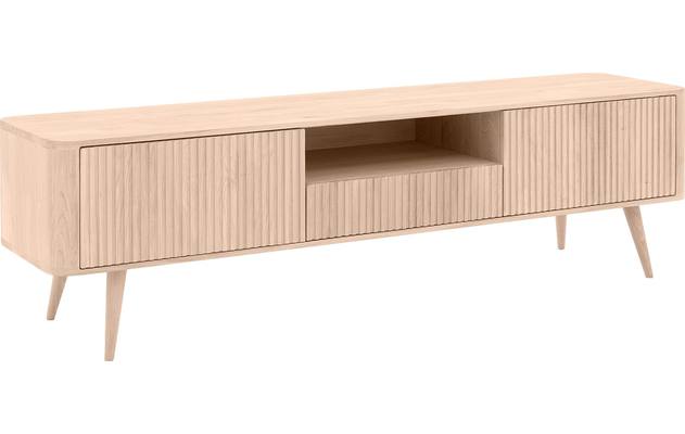 Goossens tv meubel seppe wit eiken - 8204757-02