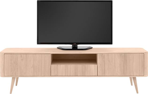Goossens tv meubel seppe wit eiken - 8204757-03