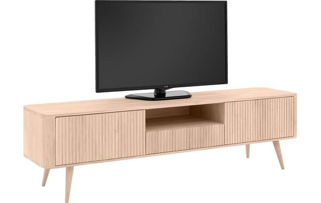 Goossens tv meubel seppe wit eiken - 8204757-04