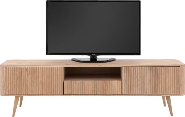 Goossens tv meubel seppe wit eiken - 8204758-03
