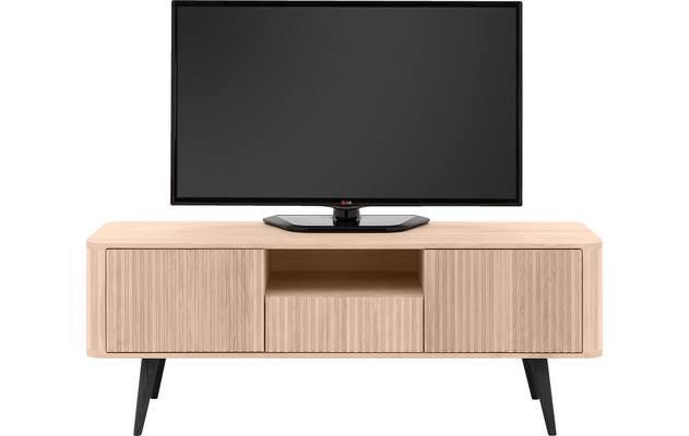 Goossens tv meubel seppe wit eiken - 8204760-03