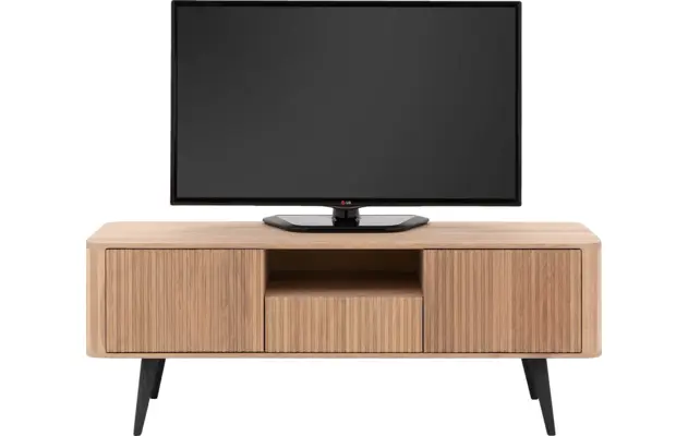 Goossens tv meubel seppe wit eiken - 8204761-03