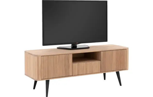 Goossens tv meubel seppe wit eiken - 8204761-04