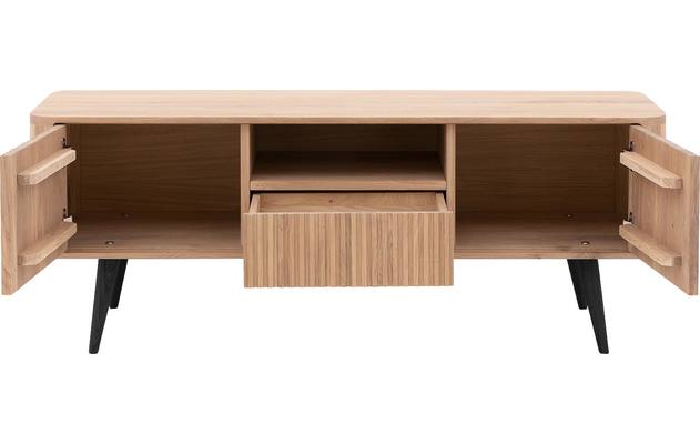 Goossens tv meubel seppe wit eiken - 8204761-05