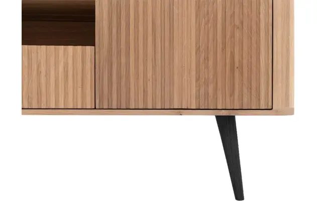 Goossens tv meubel seppe wit eiken - 8204761-09