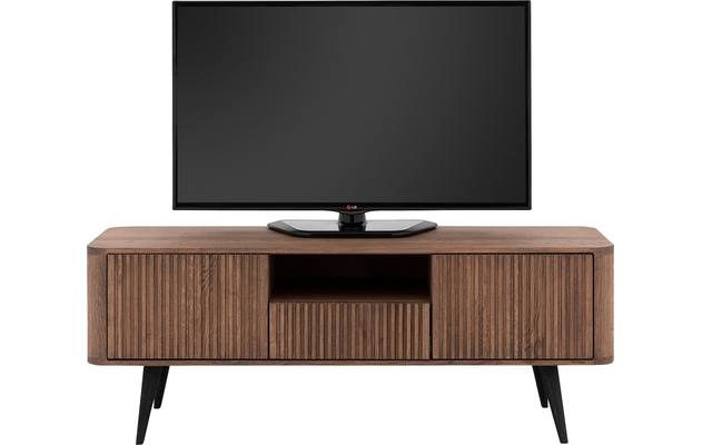 Goossens tv meubel seppe donker bruin eiken - 8204762-03