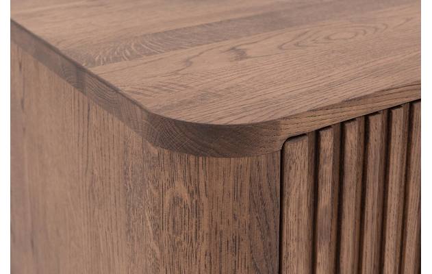 Goossens tv meubel seppe donker bruin eiken - 8204762-09
