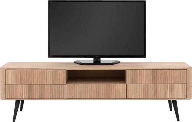 Goossens tv meubel seppe wit eiken - 8204764-03